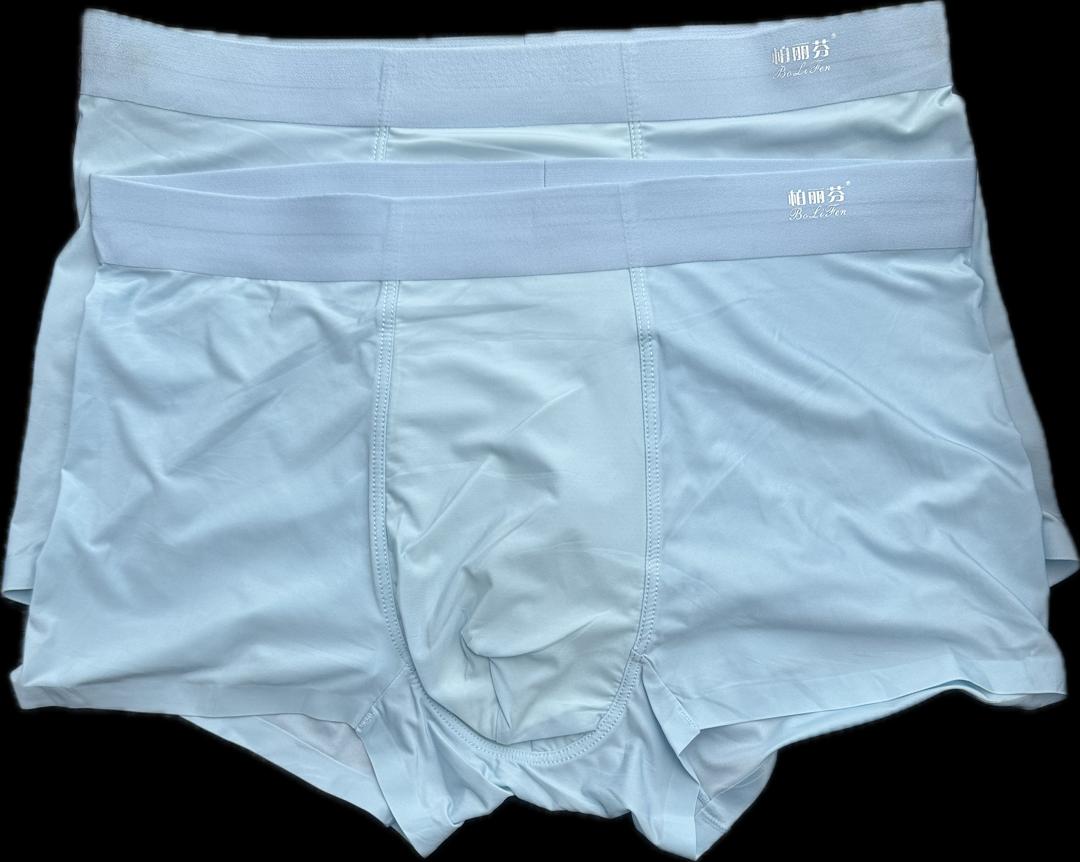 2pieces Condom-Boxer(sky blue)