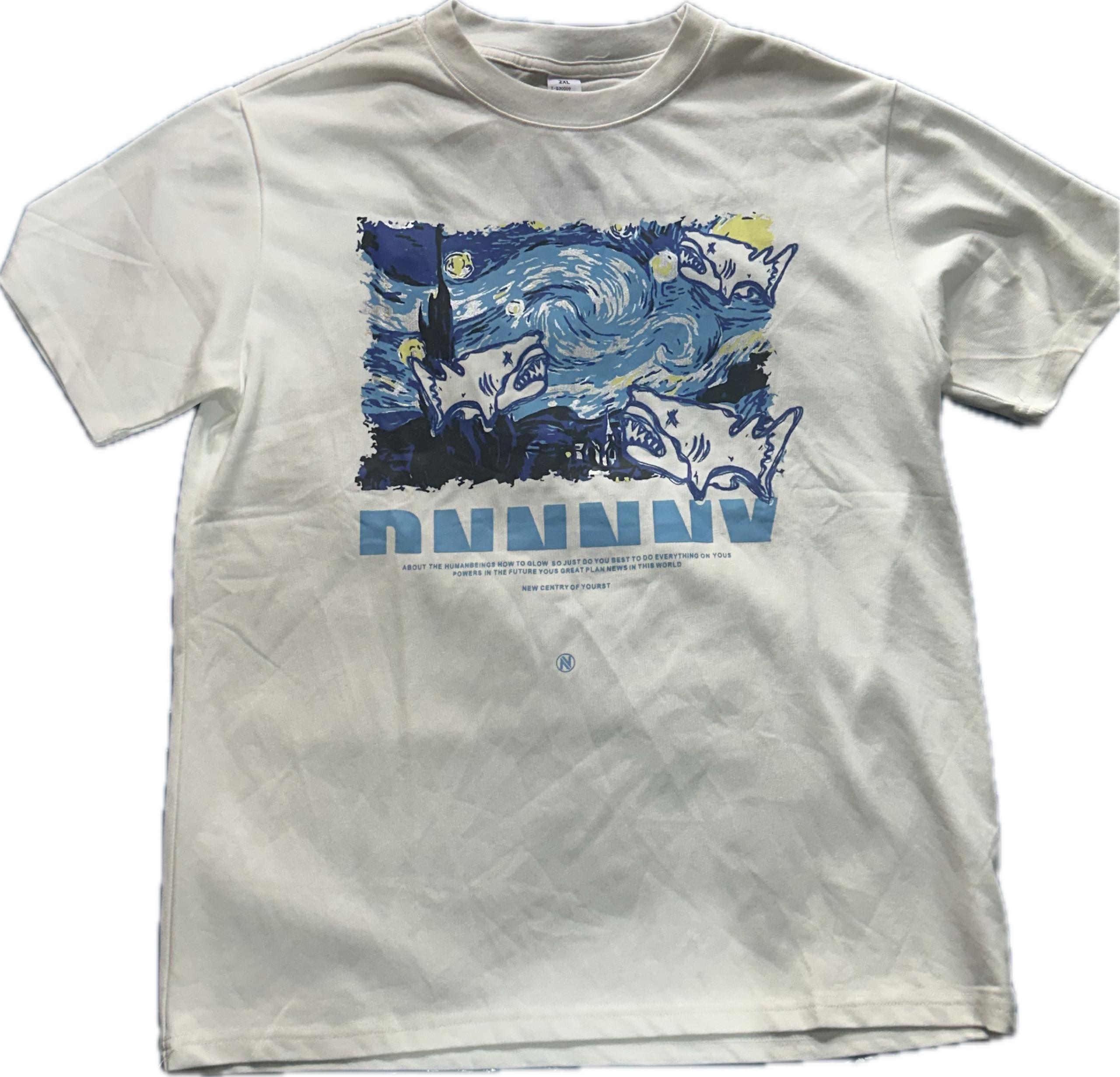 🤍✨ Men’s White Designer Top | Premium Quality | Size 2XL