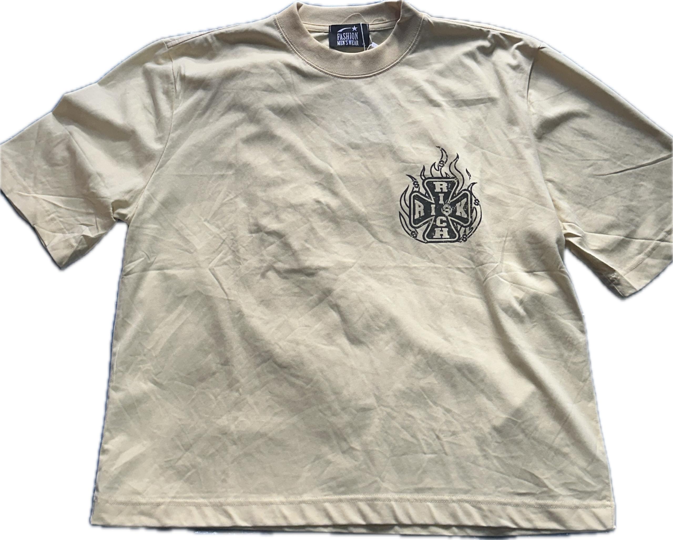 🤍✨ Men’s Designer Milk Colour Top | Size XL