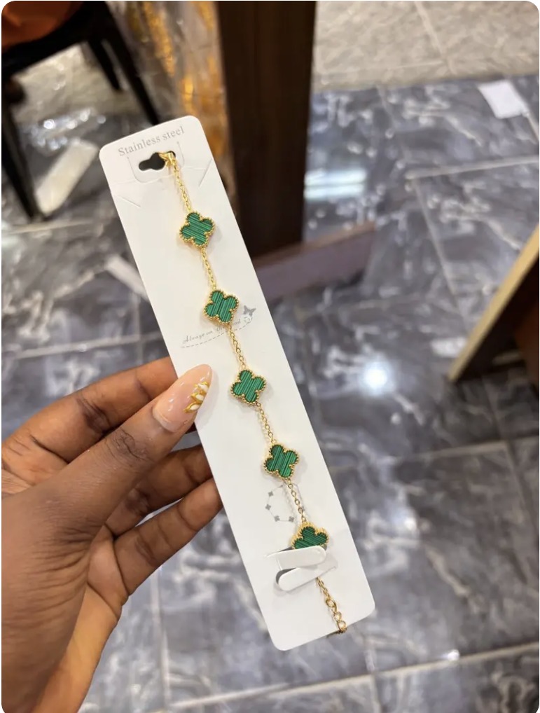 Green Clover bracelet