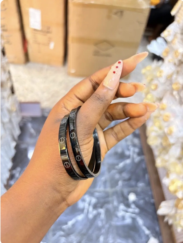 Black Cartier bracelet