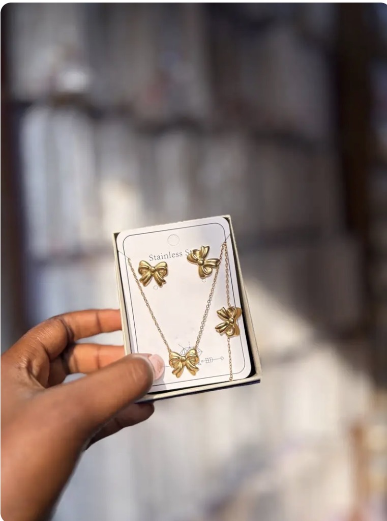 3in1 mini jewelry set (gold)