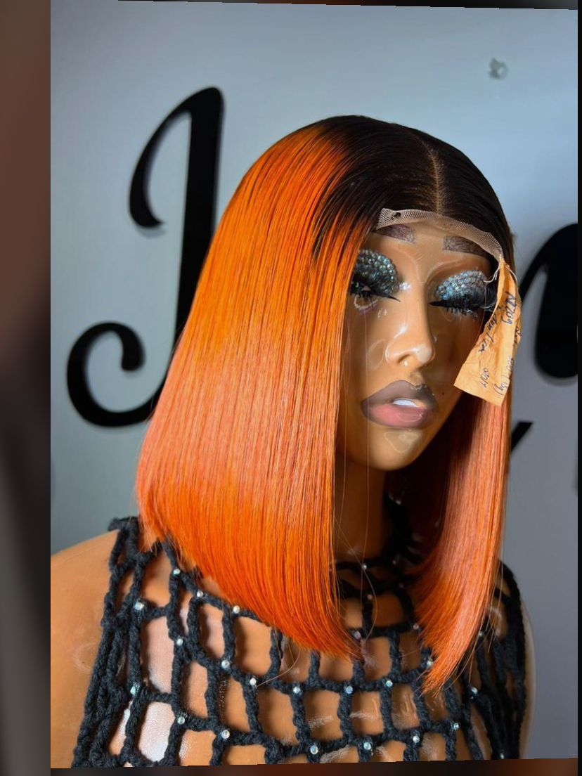 luxury Bone Straight Wig 10inches