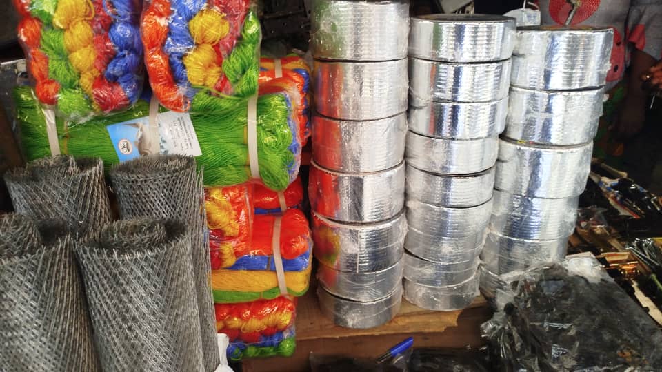 Iron Wire mesh, 3" FlashBand, marine line