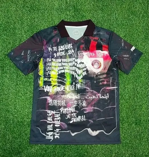 Manchester City Special Edition Jersey – “I’ll Follow You Everywhere” (Size M)