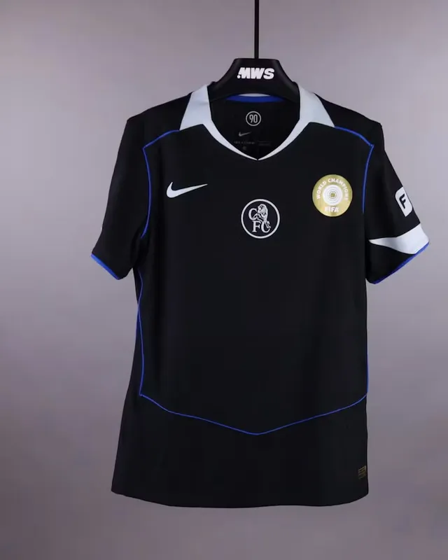 Chelsea FC 2025/26 Third Kit – Black Nike Jersey (Size 2XL)